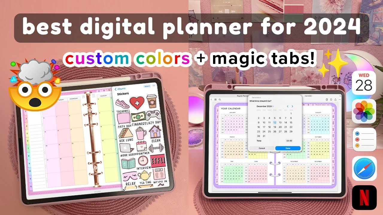 “Maximizing Productivity: The Ultimate Guide to Digital Planners for iPad and Android”